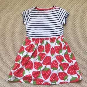 Mini Boden Girls strawberry dress.